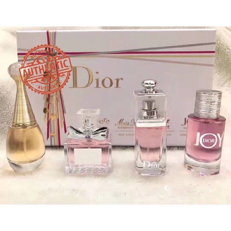 Original New Dior Gift Set 4in1 ( 4 x 30ml ) For Her [ Jadore EDP