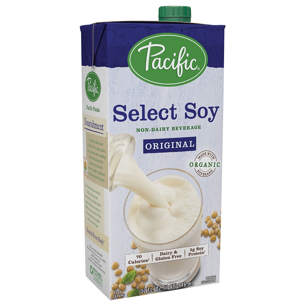 Pacific Organic SELECT SOY Original Milk 946 ml (Non-Dairy Beverage ...