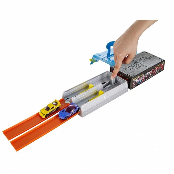 hot wheels track launcher