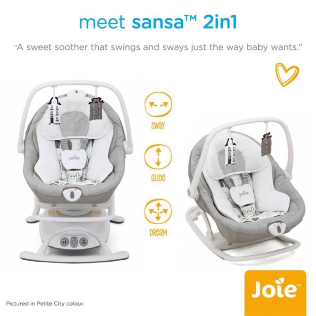 bouncer joie meet sansa 2 in 1