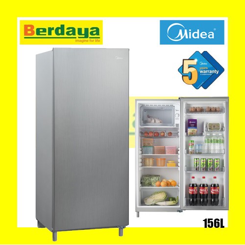 Midea Single Door Mini Bar Refrigerator Ms 50 50l Ms 93 92l Ms 196 156l 1door Shopee Malaysia