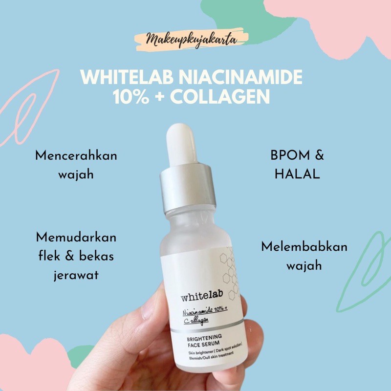 white lab brightening face serum