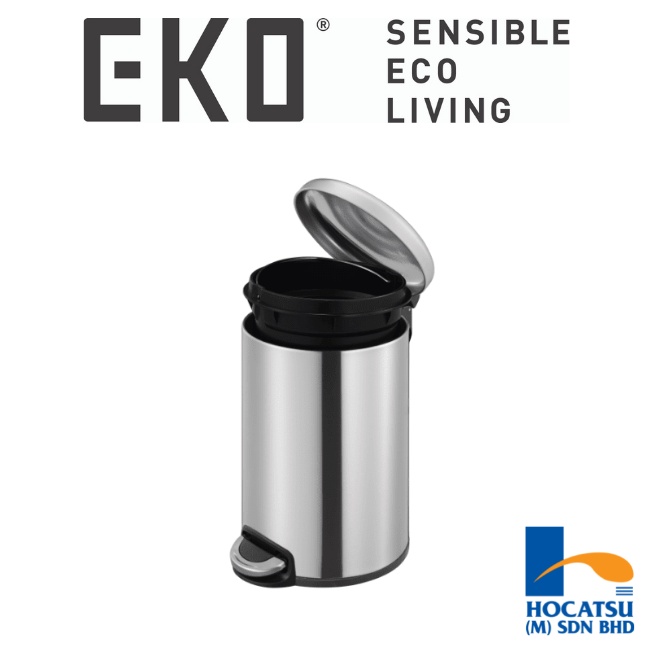 Eko Round Step Bin With Soft Closing Lid - Maggey (20L)