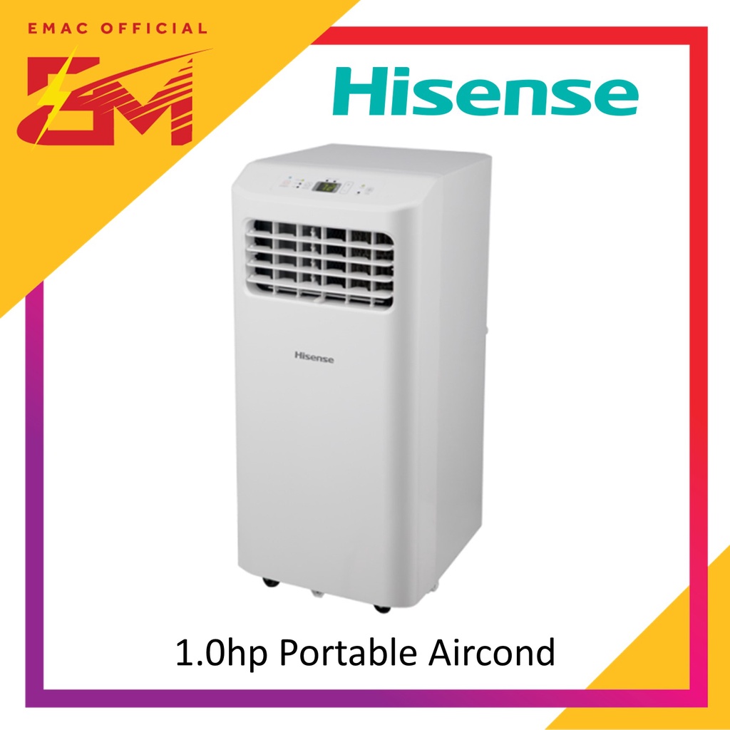 Hisense 1HP Portable Air Conditioner AP09KVG air cond - Penghawa Dingin ...