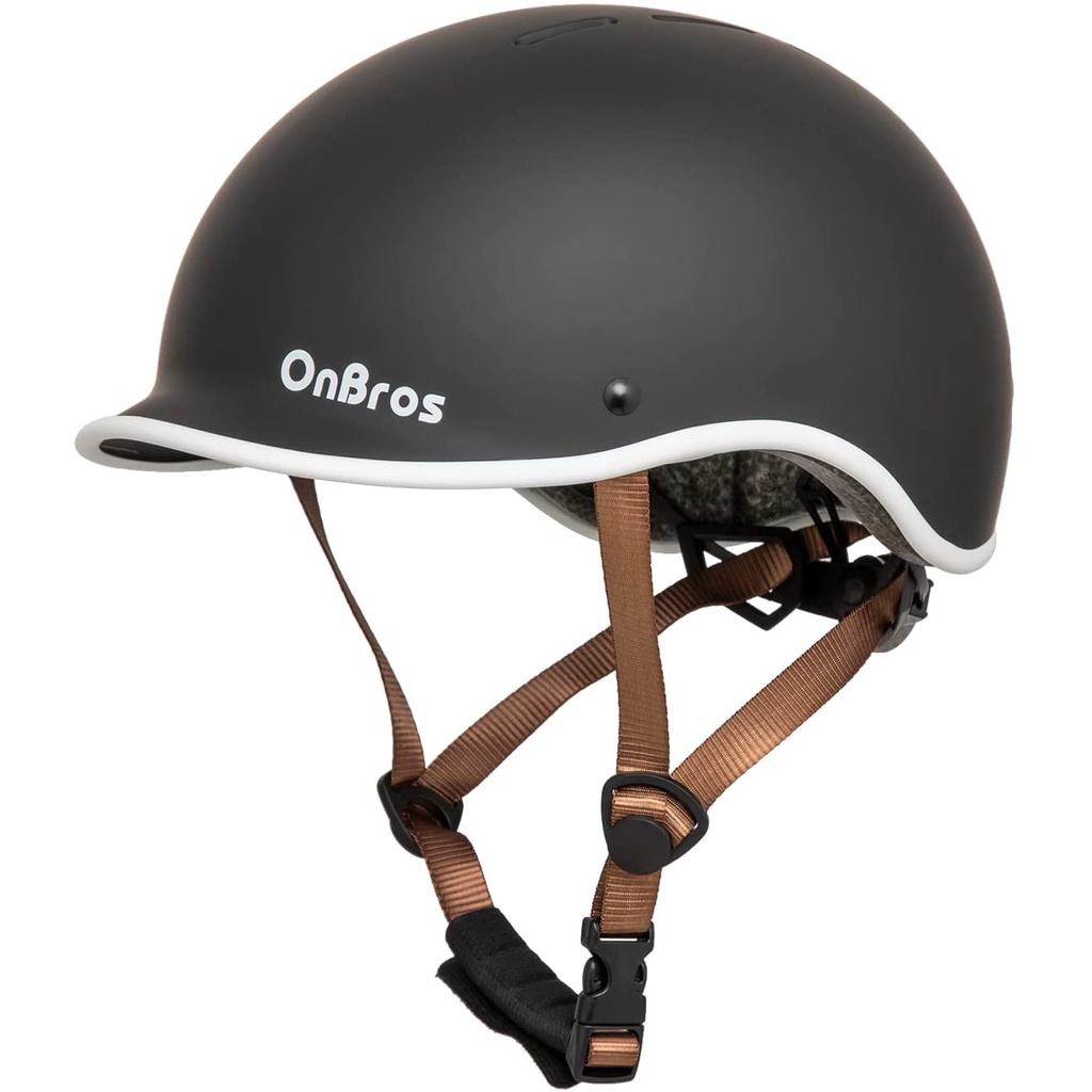 OnBros Adult Bike Helmet, Adjustable Bicycle Helmets for Men and Women, Youth Helmet for Road Bike Mountain Bike Cycling Urban Commuter