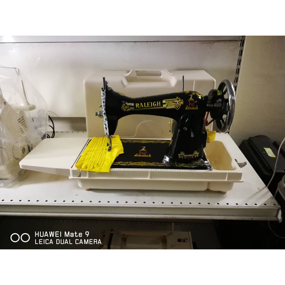 Raleigh Portable Sewing Machine / Mesin Kepala Hitam Raleigh Shopee