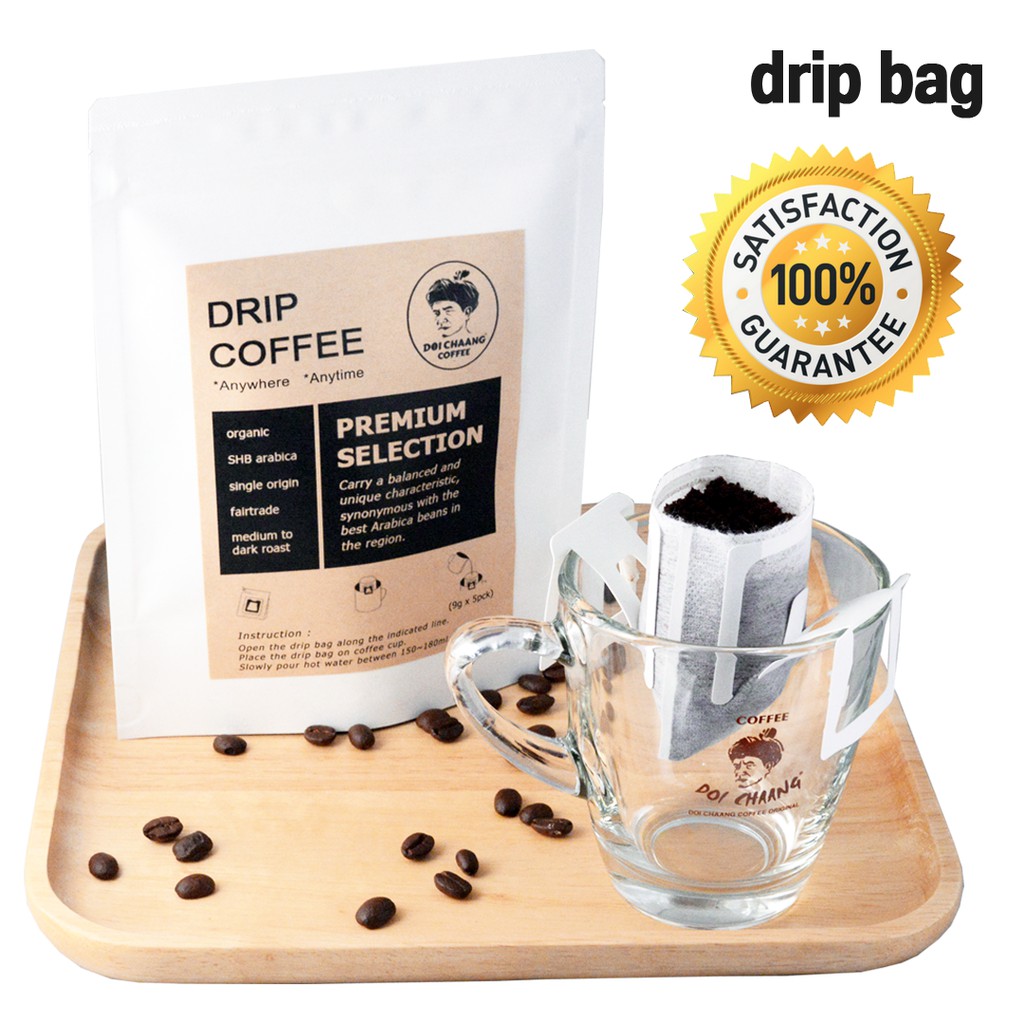 Doi Chaang Drip Coffee bag (Value Pack) x 5's Organic