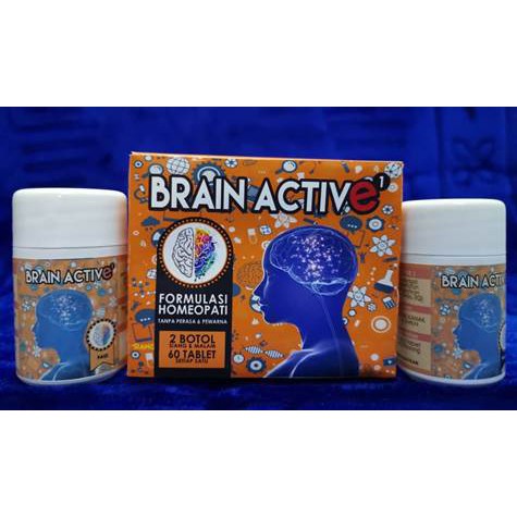 BRAIN ACTIVE 1 (Rumusan homeopati utk minda 1-7tahun) Shopee Malaysia