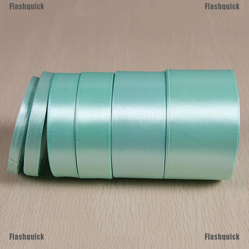 Flashquick Tiffany Blue 25 Yards Silk Satin Ribbon Wedding Party