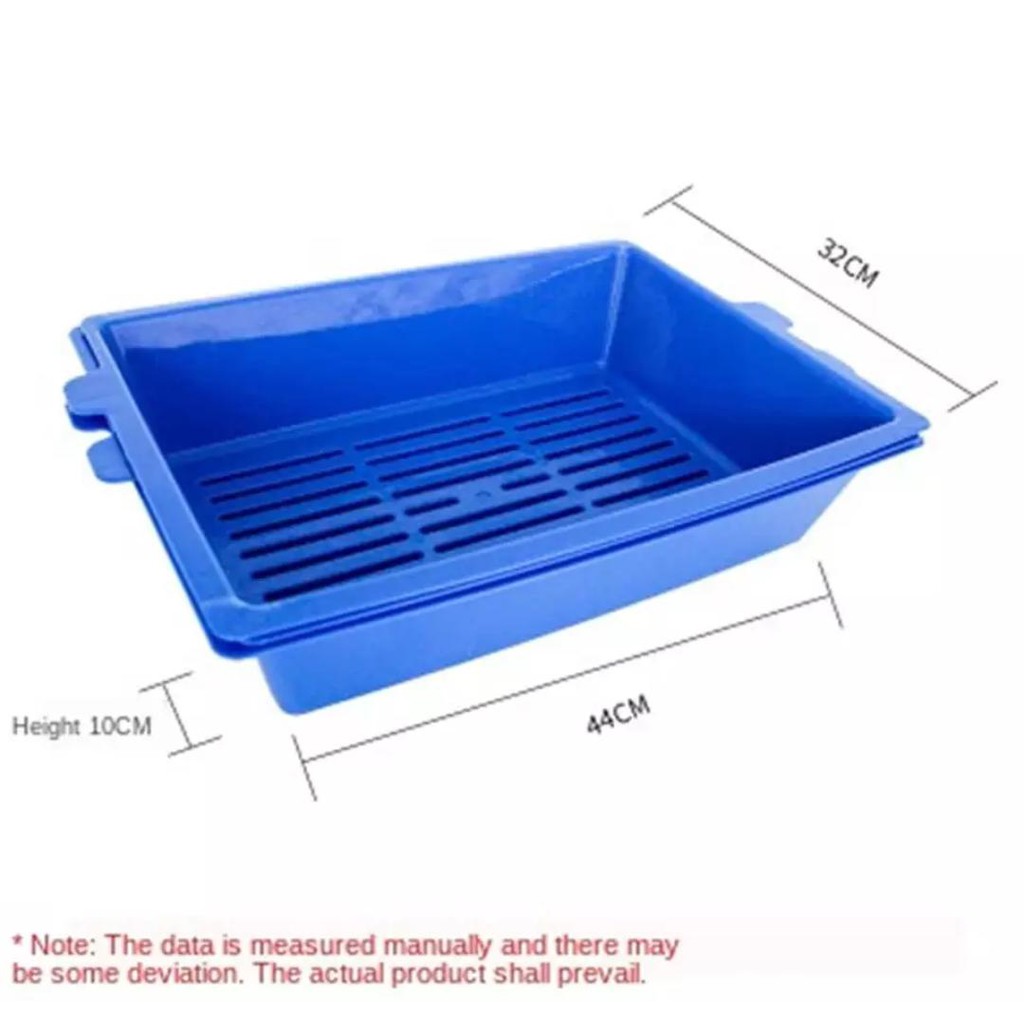 Buy (Ready Stock Malaysia) 3 Interlocked Pet/Cat Litter Trays/Pet 