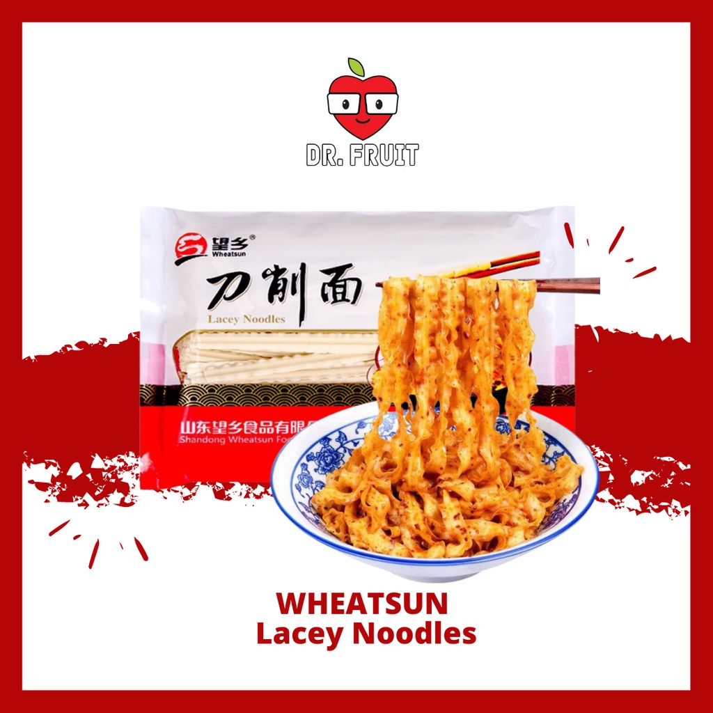 Wheatsun Lacey Noodles  望乡刀削面(原味) - 500g