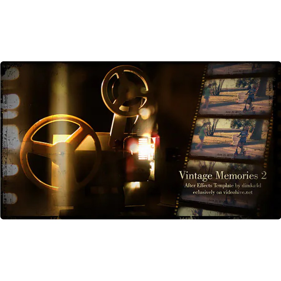 [FAST DELIVERY] Vintage Memories 2 - After Effects Video Template