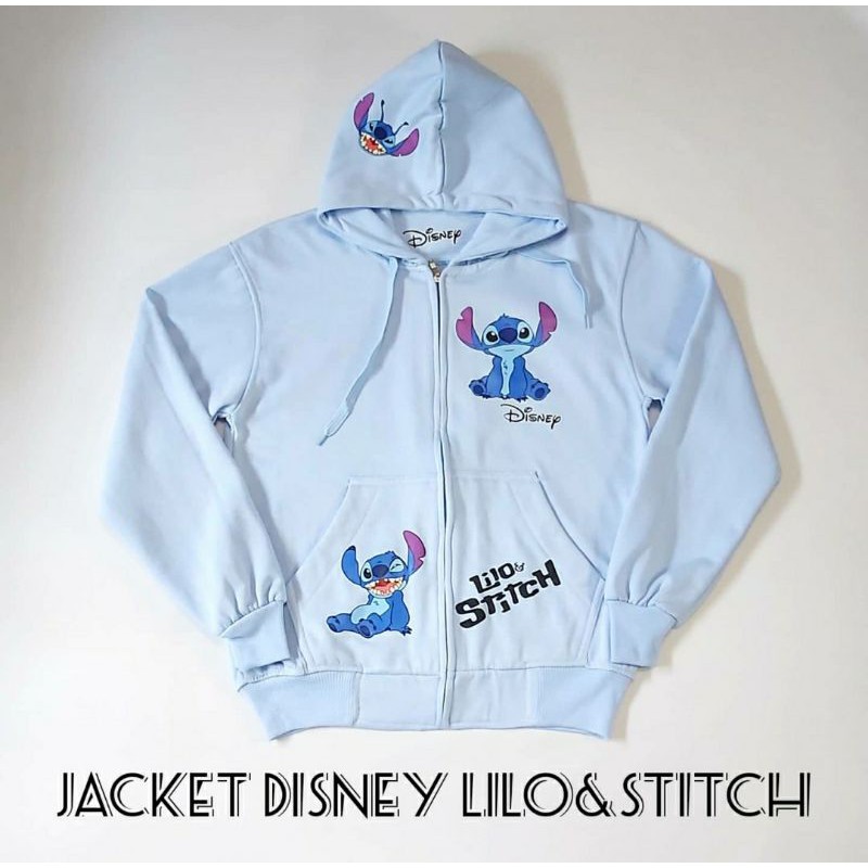 Lilo Stitch Hoodie Zipper Jacket, Disney Lilo Stitch Jacket | jacket ...