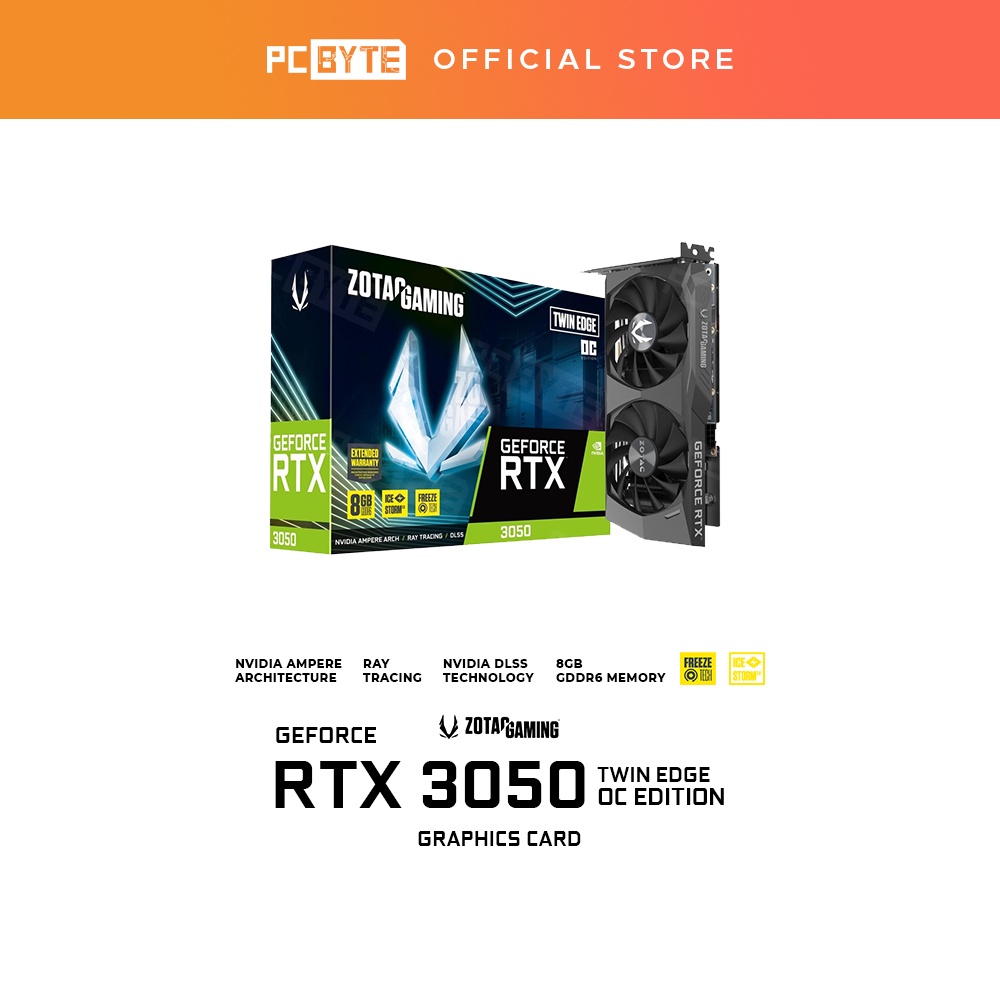 Zotac Gaming GeForce RTX 3050 Twin Edge OC Graphics Card