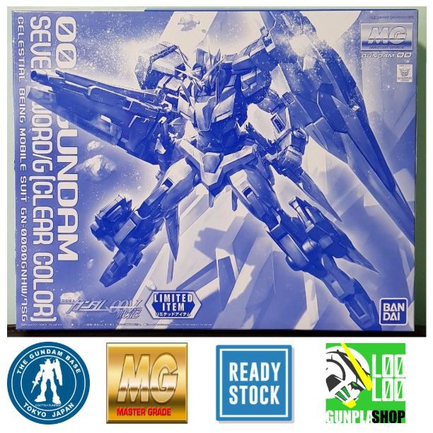 Ready Stock Bandai Mg 1 100 00 Gundam Seven Sword G Clear Color Master Grade Shopee Malaysia