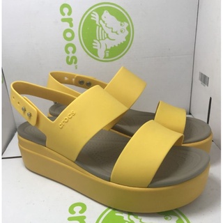 crocs brooklyn yellow