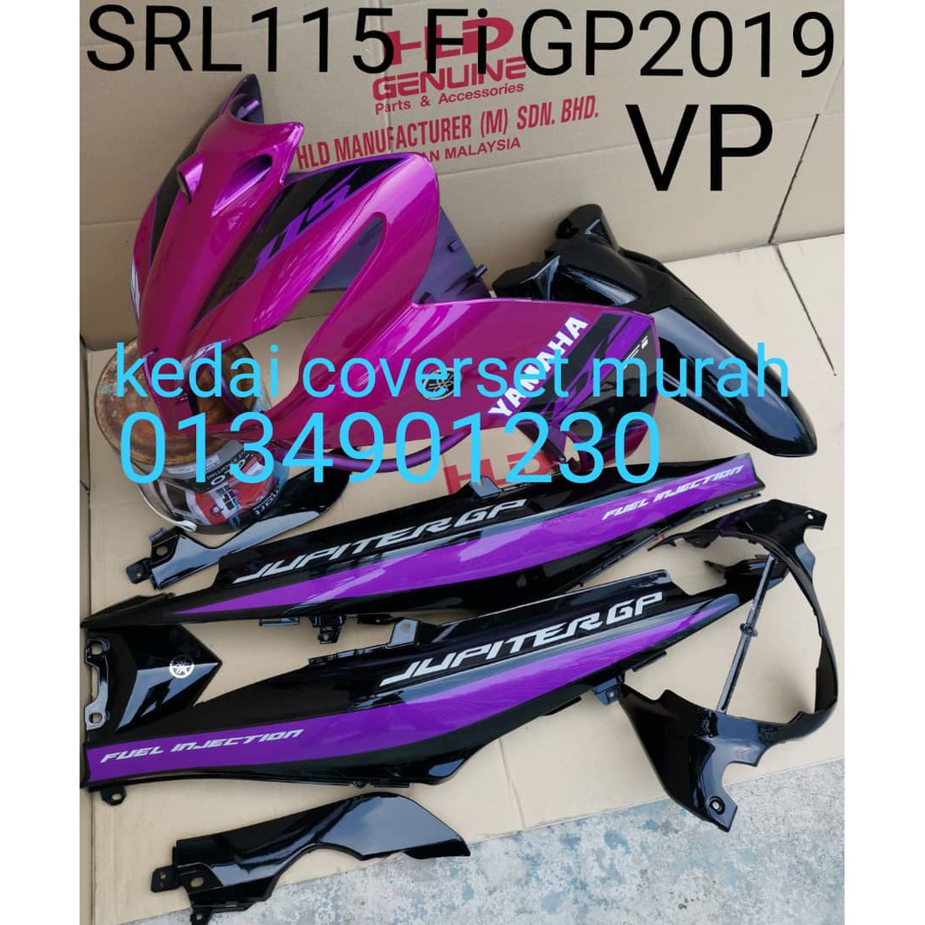 Coverset Lagenda 115 Carb 115fi Jupiter Gp Violet Purple Shopee Malaysia