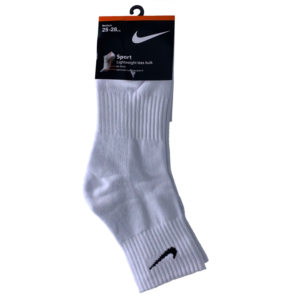 white nike socks in bulk