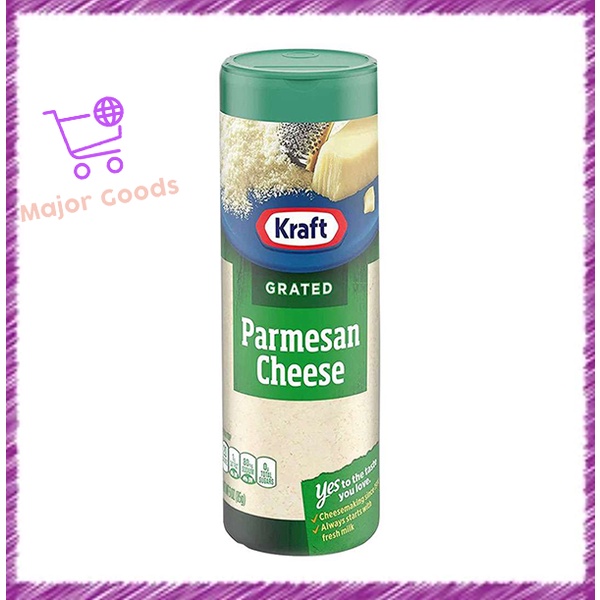 Kraft Grated Parmesan Cheese Powder 85g Shopee Malaysia