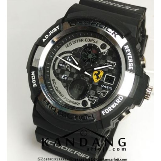 casio ferrari g shock