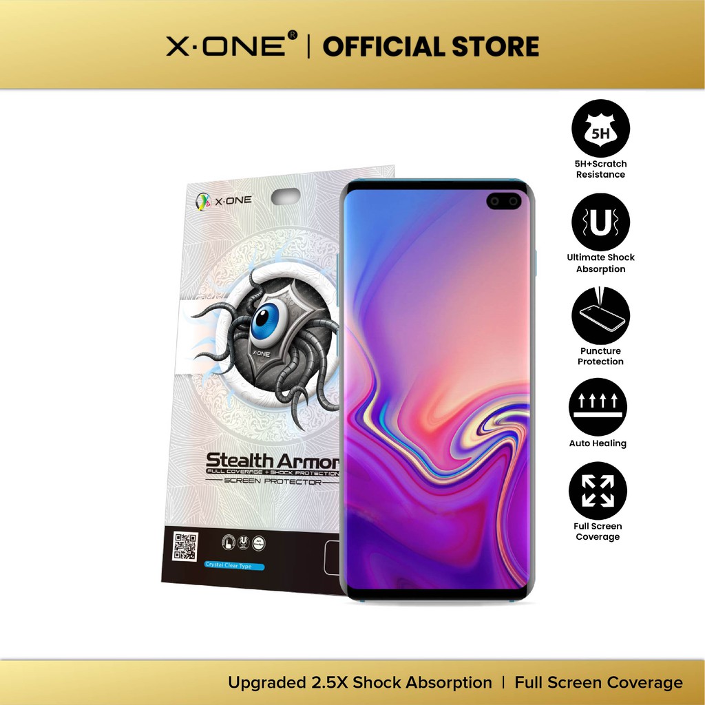 XOne Stealth Armor Screen Protector For Samsung Galaxy S10 Plus