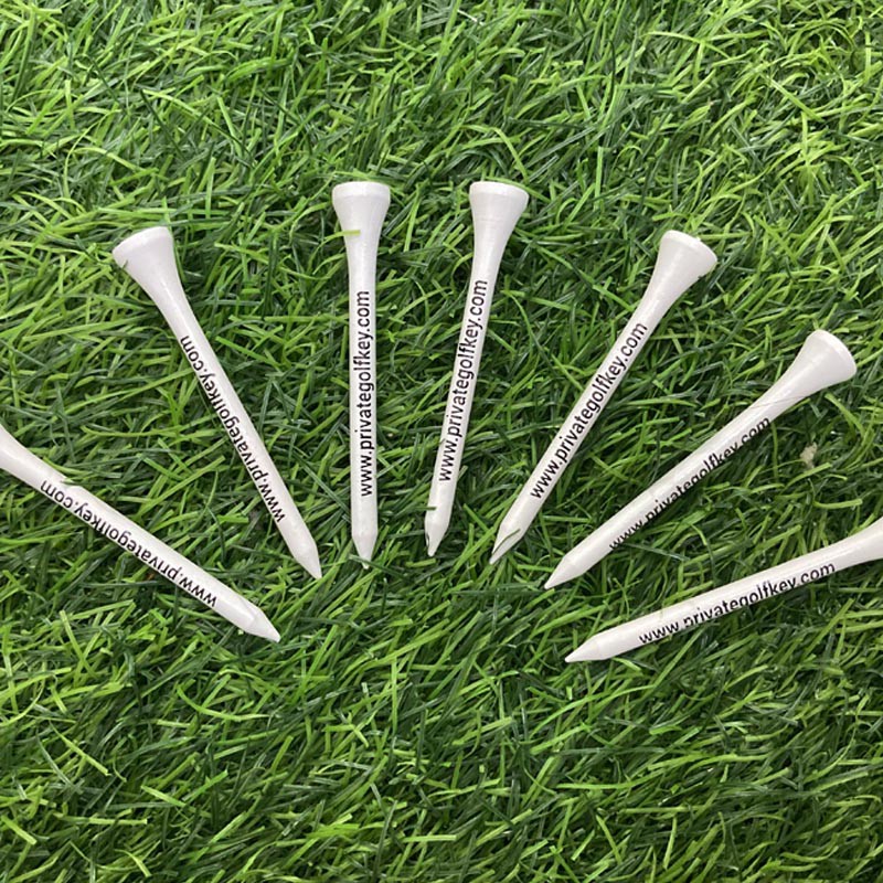 100x Burlywood Wooden Professional Golf Tees 70mm Wooden Golf Tee ...