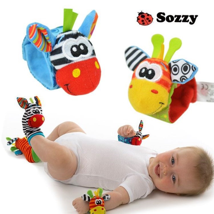 baby hand foot rattles