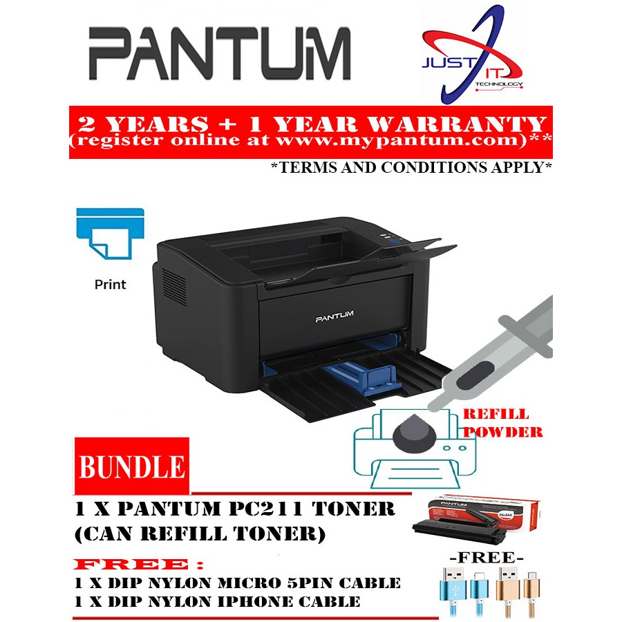 pantum p2500 printer
