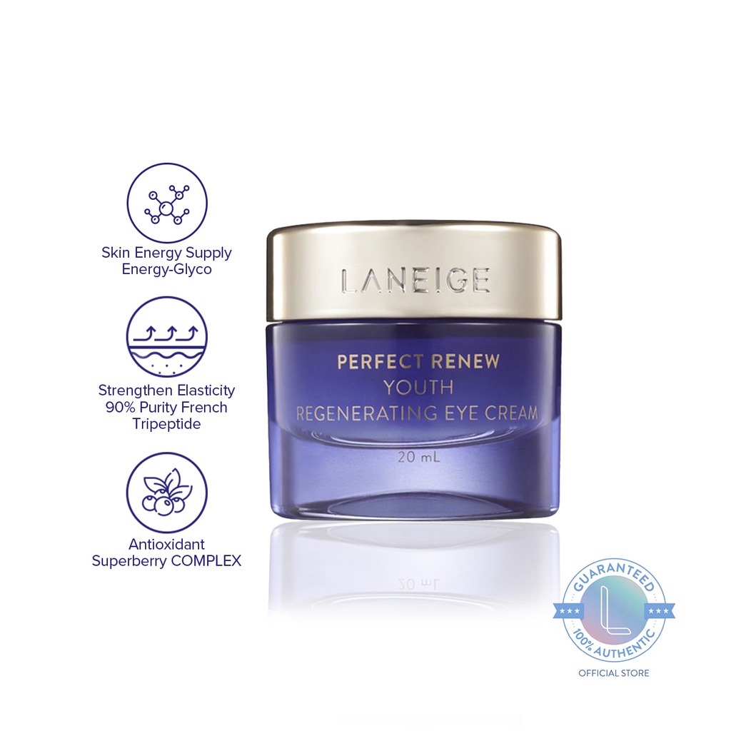 Laneige Perfect Renew Youth Regenerating Eye Cream 20ml Antiwrinkle