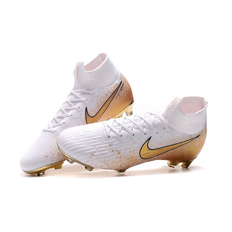 gold plated football cleats