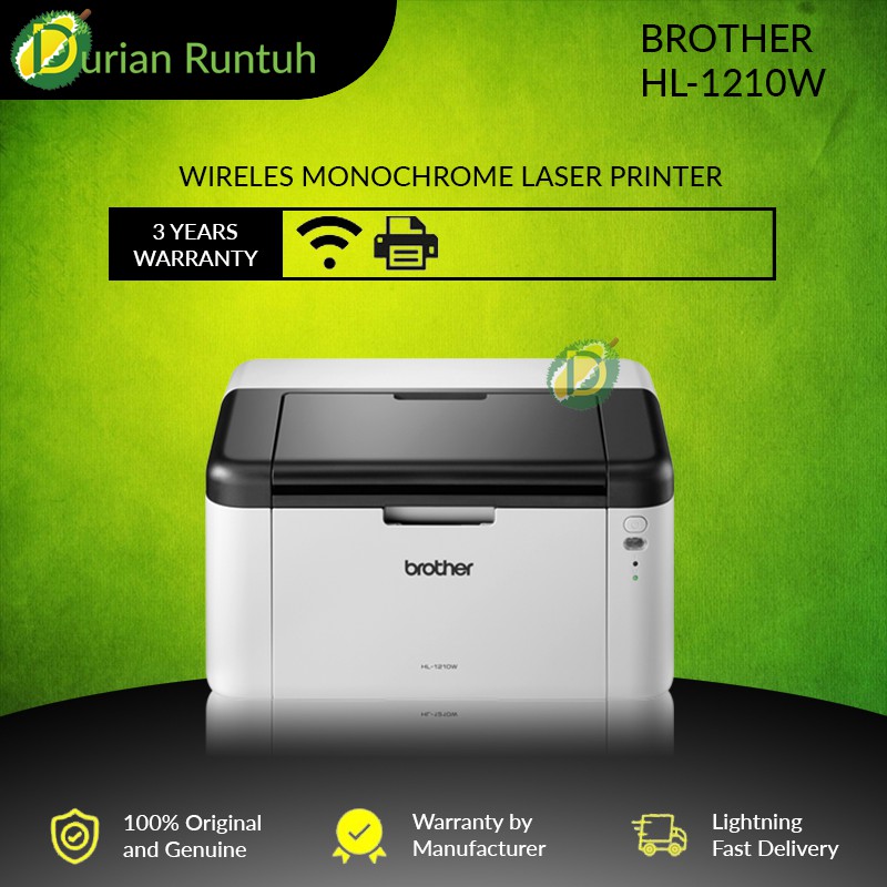 Brother HL-1210w Wifi Mono Laser Printer ! HL-1210W 1210W, HL1110 LBP6030 LBP6030W P2506W M15W M15 M107 M107w