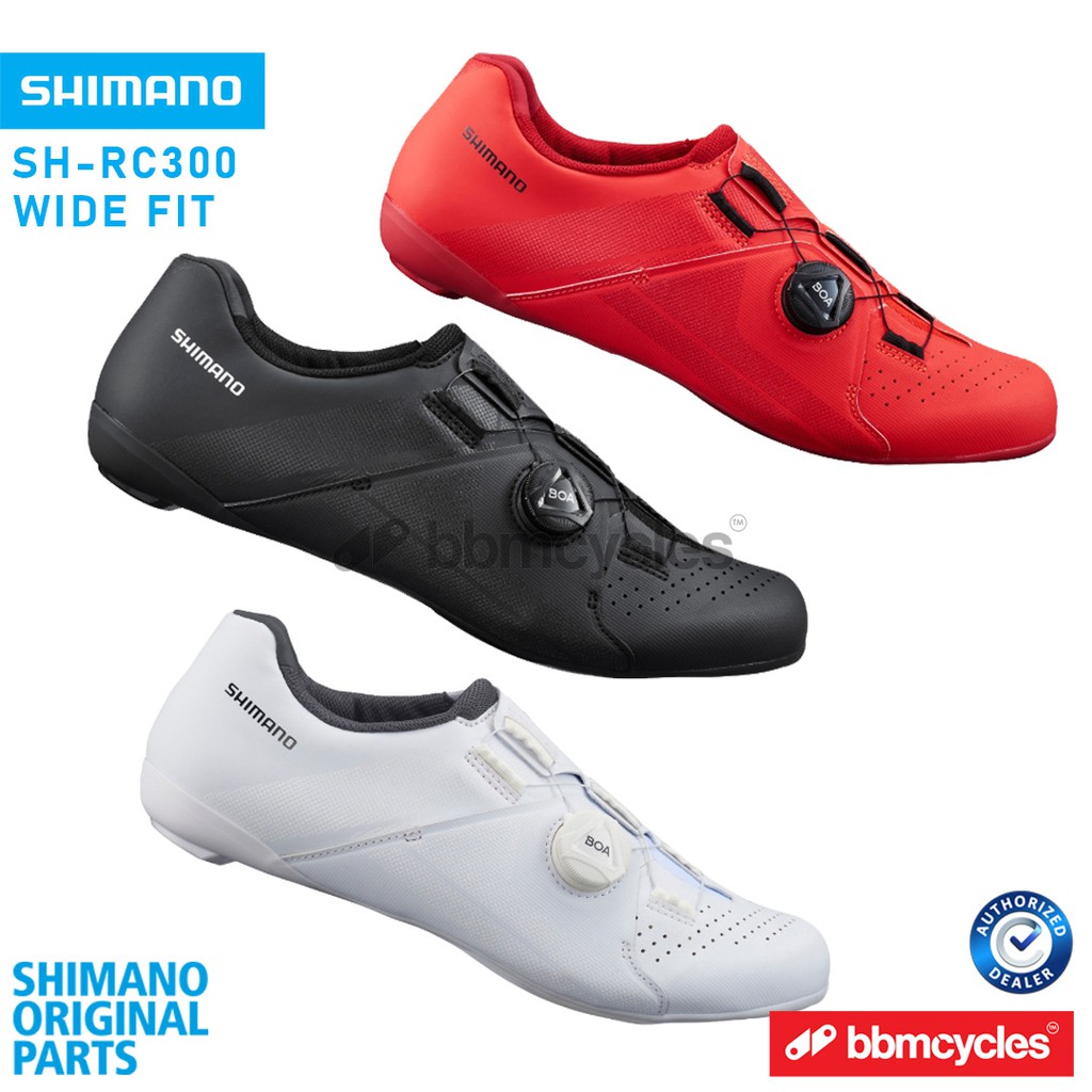 Shimano Rc300 Sh Rc300 Rc3 Wide Fit Boa L6 Road Bikes Cleat Shoes Cycling Shoes Bicycle Shopee Malaysia