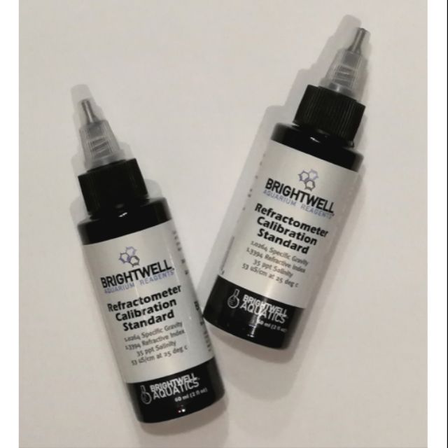 thumbnail image 2 of Brix Refractometer Measure Density BRIGHTWELL AQUATIC Reagents, Refractometer & Hydrometer Calibration Ph Calibration Solution Salinity Refractometer 2 of 9