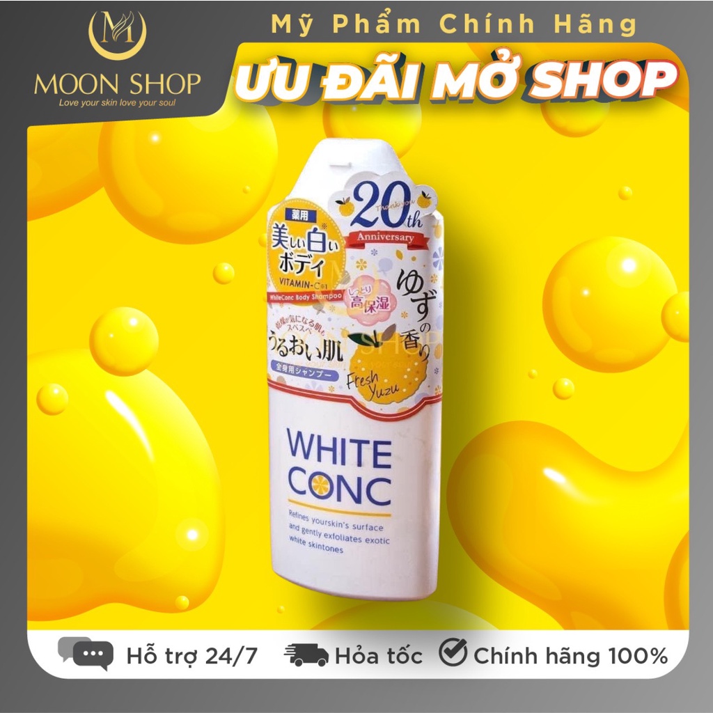 White Con C Japanese Whitening Shower Gel 360ml Shopee Malaysia