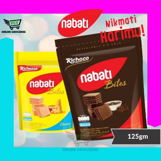 Nabati Bites Richeese/Richoco 125g FREE Woven Bag | Shopee Malaysia