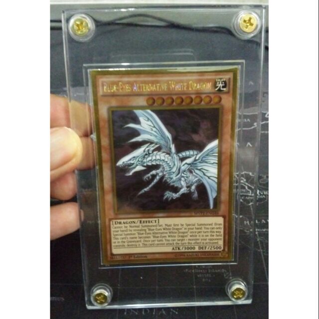 Blue Eyes Alternative Dragon Gold Edition!! Shopee Malaysia