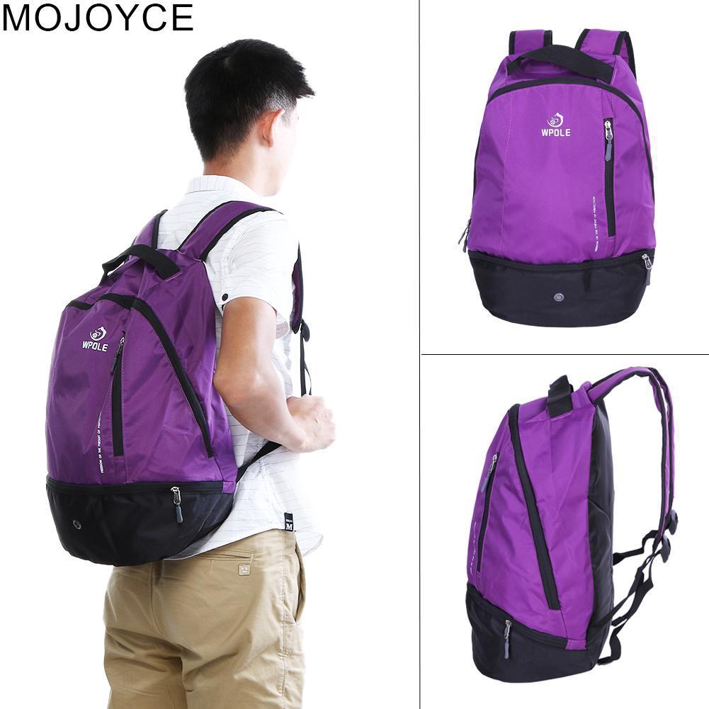 purple basketball bag