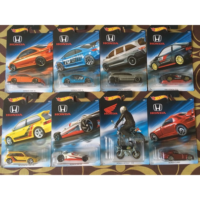 hot wheels honda set