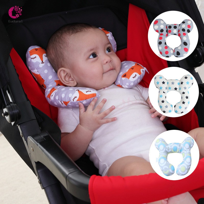 Infant Pillow U Shaped Travel Car Seat Neck Guard For Baby Bed Stroller Ee Malaysia - Car Seat Bed For Infants