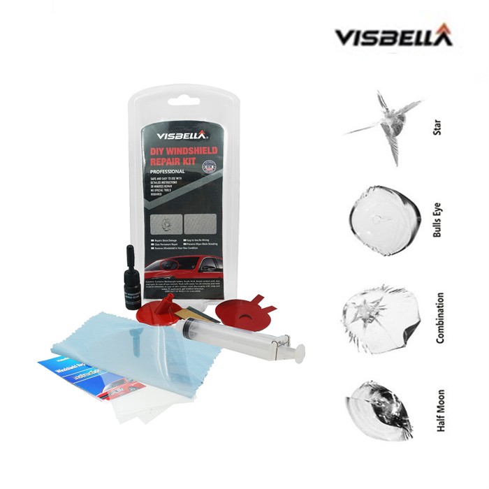 Visbella Diy Windshield Repair Kit | Shopee Malaysia