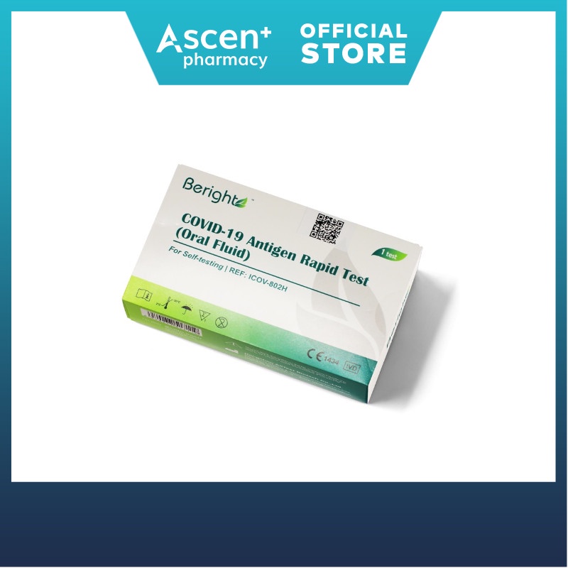 BERIGHT Covid Self Test Kit [1s] (Original and Ready Stock) Shopee