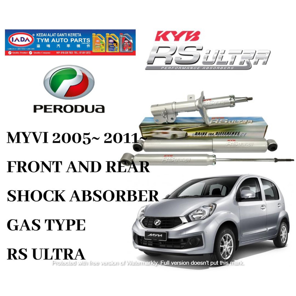 PERODUA MYVI FRONT AND REAR ABSORBER YEAR 2005~ YEAR 2011 