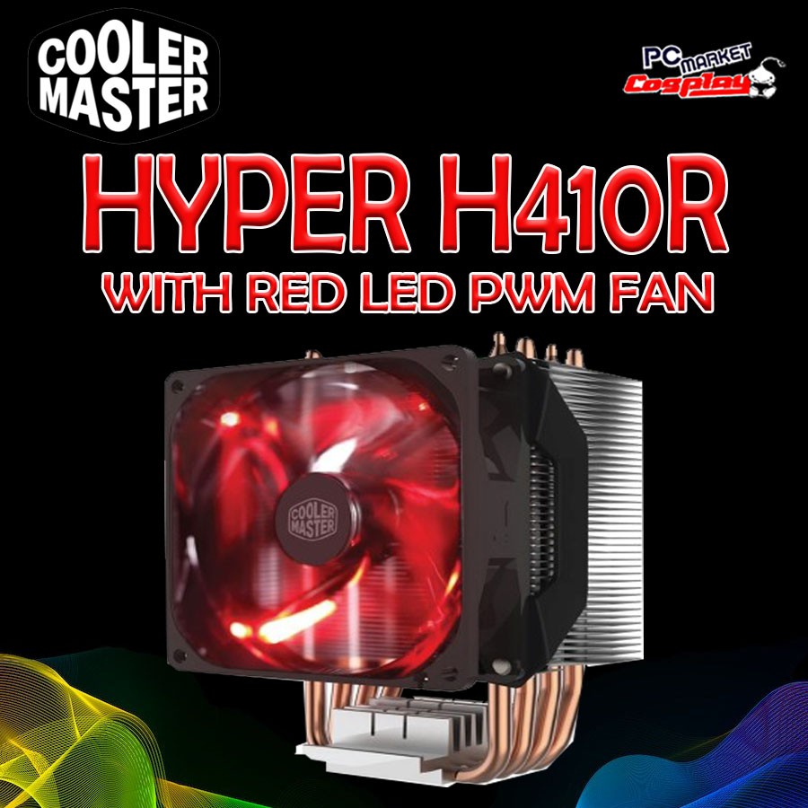 Cooler Master Hyper H410R RGB With RGB LED PWM Fan(NEW) Shopee Malaysia