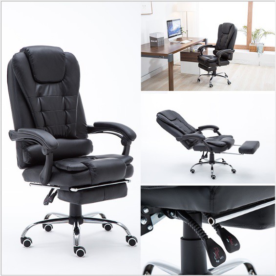 Office Chair Pu Leather Executive High Back Comfort Gaming Chairs