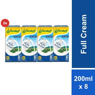 Fernleaf UHT Milk - Full Cream (8 x 200ml)