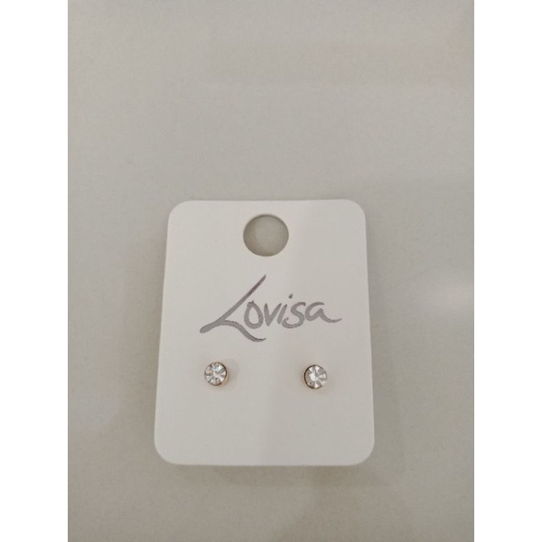 Lovisa Simple Cute Earring(Diamond) Shopee Malaysia