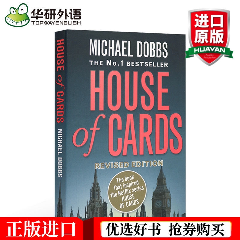 House Of Cards English Original Novel Books House Of Cards Hot American Tv Series Original Novel Shopee Malaysia