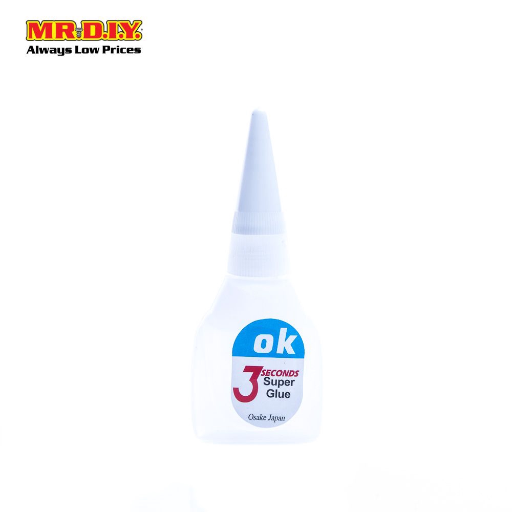 Mr Diy Original Ok 3 Seconds Super Glue 1 Pc Shopee Malaysia