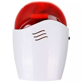 433mhz alarm siren.  Standalone / work with alarm system model. Compatible to others.  Easy installation.
