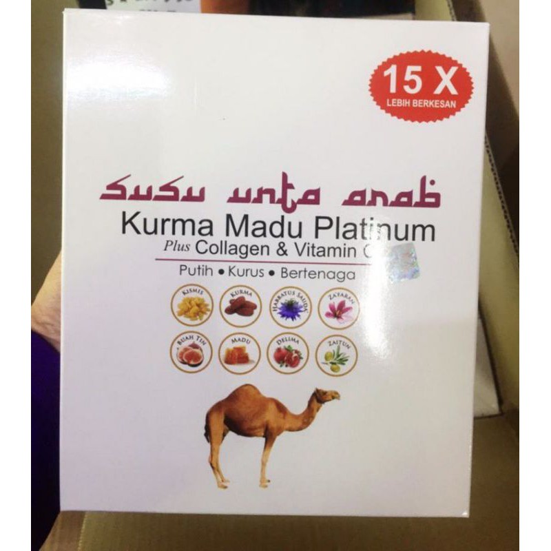SUSU UNTA KURMA MADU PLATINUM